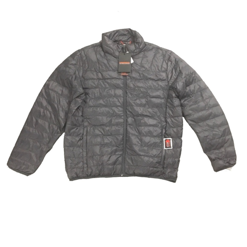 new Hawke & Co ✪ Core Quilted Packable Down Ski Snowboard Winter Jacket ✪ Coal - Picture 10 of 16
